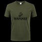 Cotton Tactical T-shirt Printing US Marine Corps Memorial US Army Training Physical Fitness Casual T-shirt