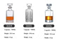 Crystal Glass Whiskey Decanter, Lead-Free, Luxury Barware, Wine Bottle, Home Party, 750ml