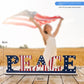 Scene Decoration Wooden English Letters 4th of July Table Print Decorative Ornaments