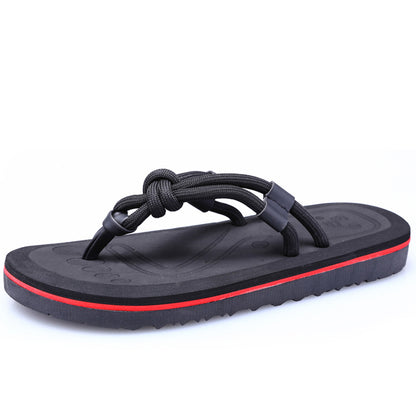 Fashion Personality Herringbone Beach Slippers