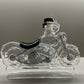 Motorcycle Whiskey Bottle High Borosilicate Glass Craft Beer Bottle Motorcycle Shape Bottle