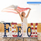 Scene Decoration Wooden English Letters 4th of July Table Print Decorative Ornaments