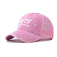 WTF letter baseball cap, men&