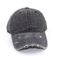 Autumn and winter distressed personalized soft-top cap Harajuku retro hat