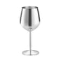 Stainless Steel Red Wine Glass Tall Glass Champagne Glass 500ML