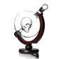 Earth Instrument Modeling Wine Decanter Built-in Skull Accessories