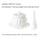 Creative Ceramic Pumpkin Cup, Steamed Egg Cup, Stewed Pot with Cover, Pure White Mini Bird&