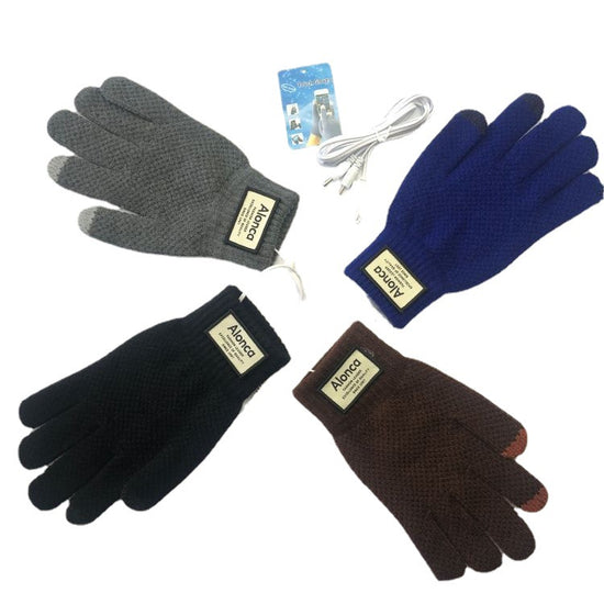 USB Warm Gloves Men&