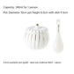 Creative Ceramic Pumpkin Cup, Steamed Egg Cup, Stewed Pot with Cover, Pure White Mini Bird&