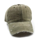 Autumn and winter distressed personalized soft-top cap Harajuku retro hat