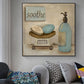 Modern Retro Bathroom Canvas Painting Mural Poster Wall