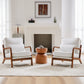 A Chair With A Lumbar Pillow