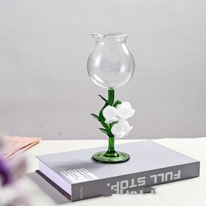 Creative Handmade Three-dimensional Bell Orchid Goblet