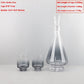 Modern Light Luxury Glass Wine Decanter Cold Water Bottle Decoration Living Room Coffee Table