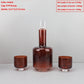 Modern Light Luxury Glass Wine Decanter Cold Water Bottle Decoration Living Room Coffee Table