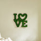 LOVE Letter Art Moss Wall Decorations